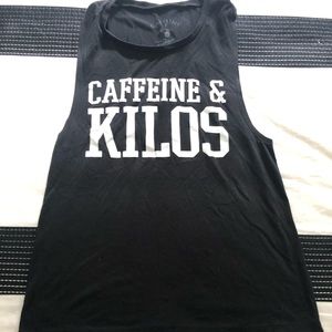 Caffeine and Kilos muscle tank